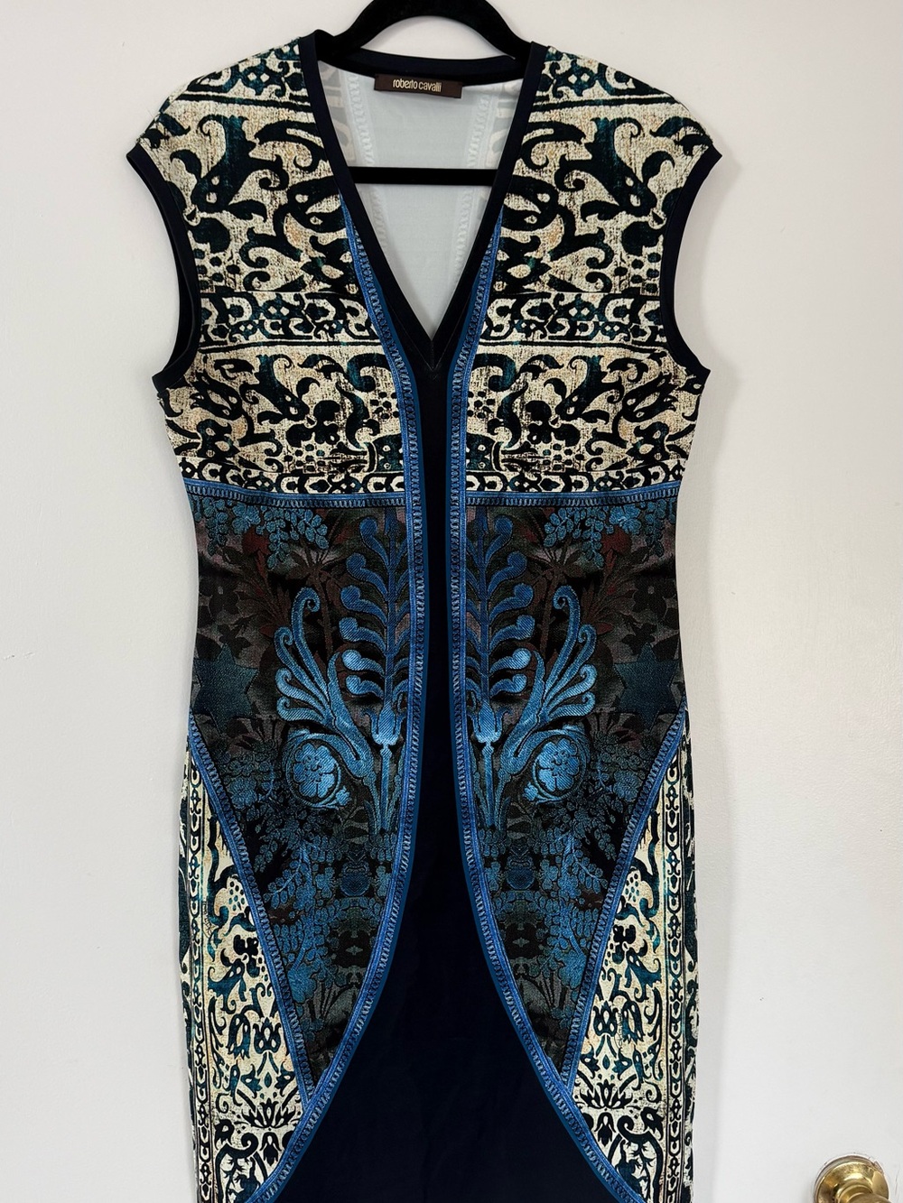 Roberto Cavalli Patterned Dress